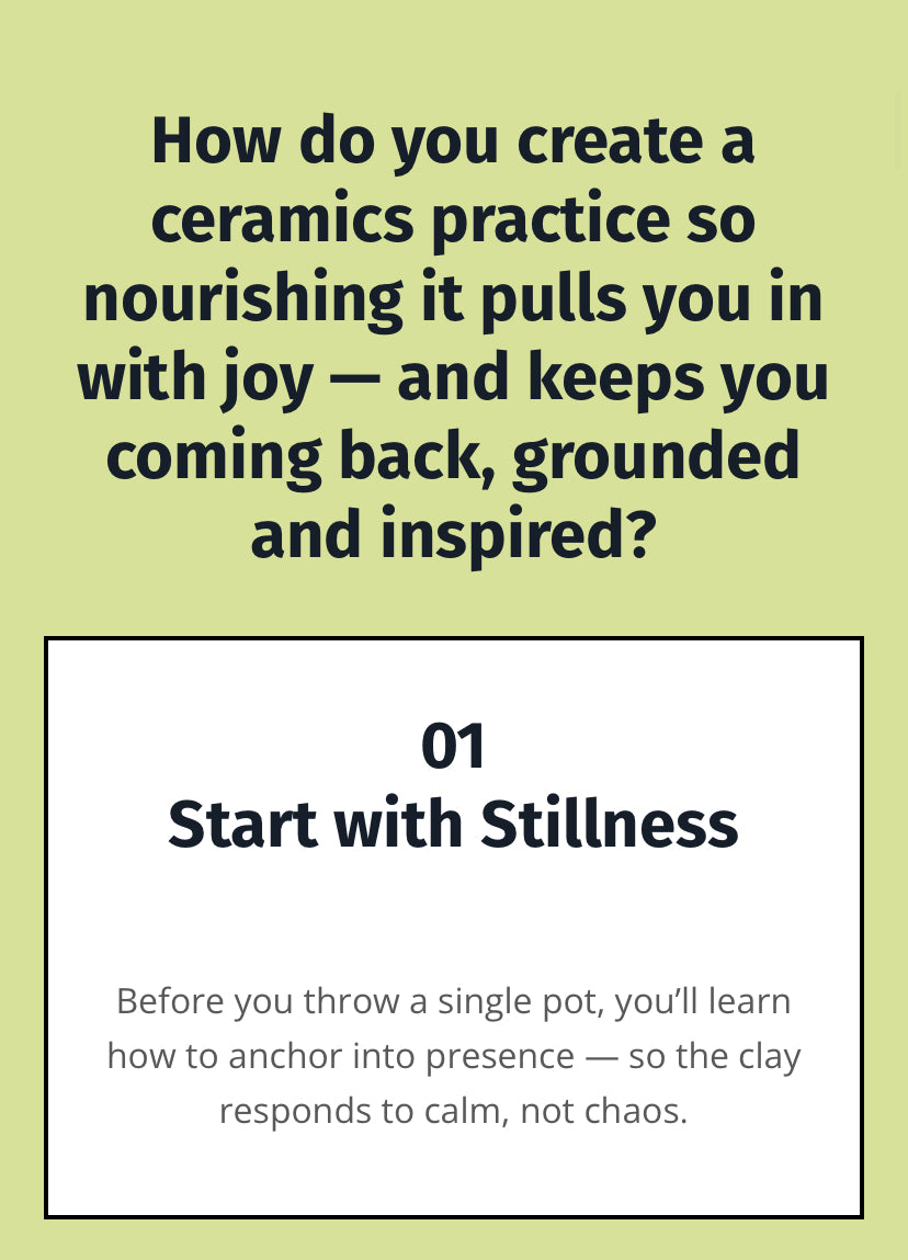 The Centered Ceramicist | An Unforgettable Journey