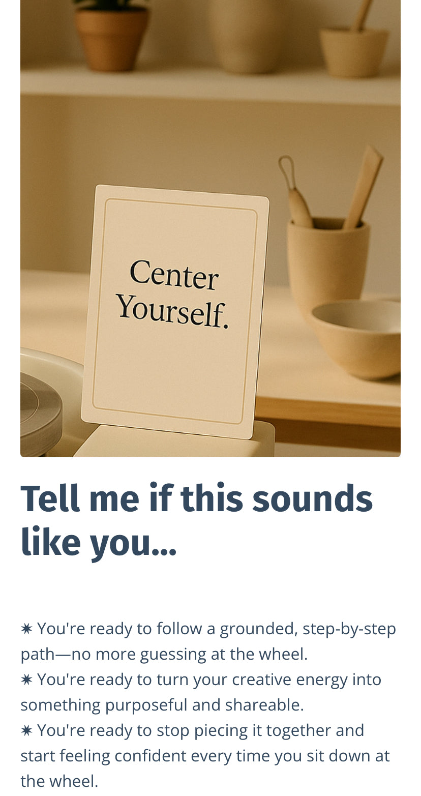 The Centered Ceramicist | An Unforgettable Journey