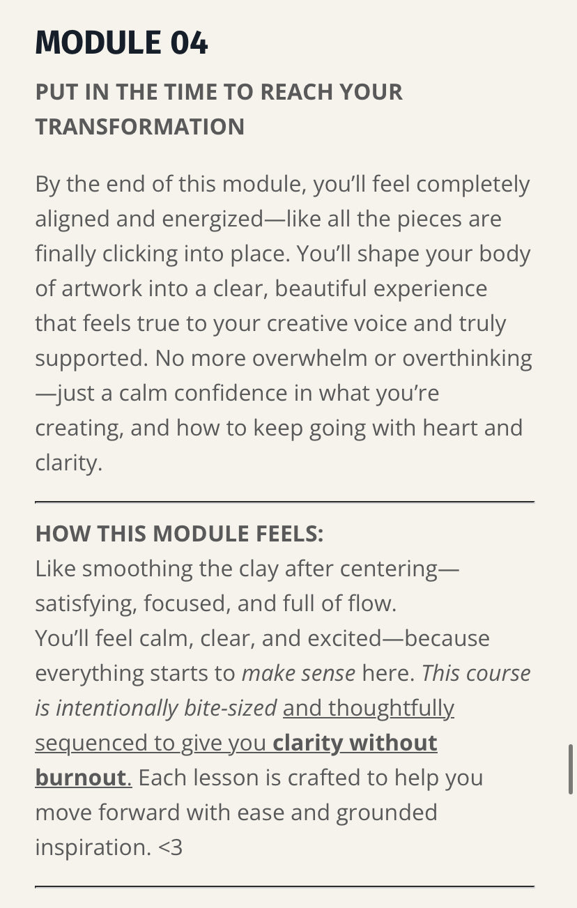 The Centered Ceramicist | An Unforgettable Journey