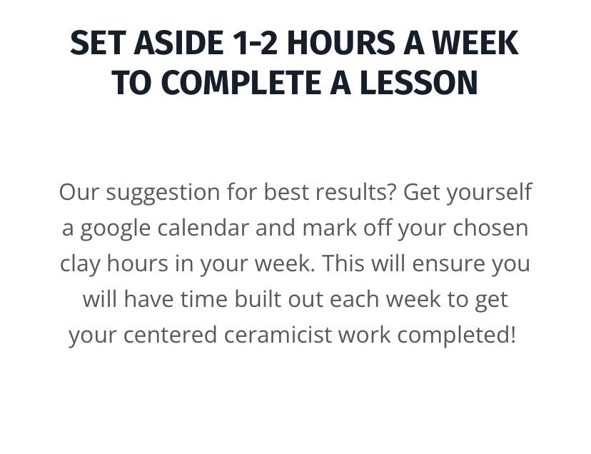 The Centered Ceramicist | An Unforgettable Journey